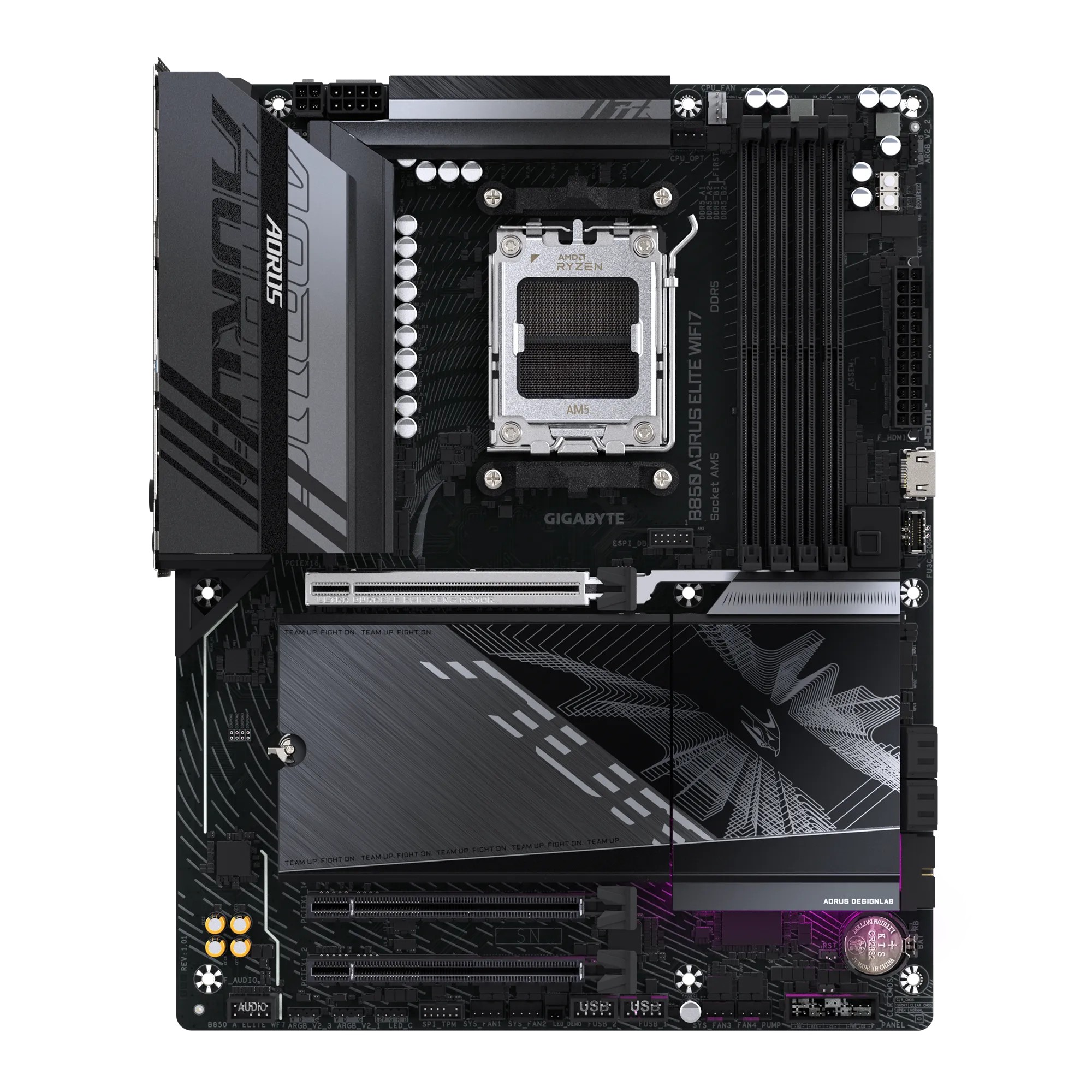Motherboard Gigabyte B850 Aorus Elite Wifi 7 AM5 DDR5 ATX